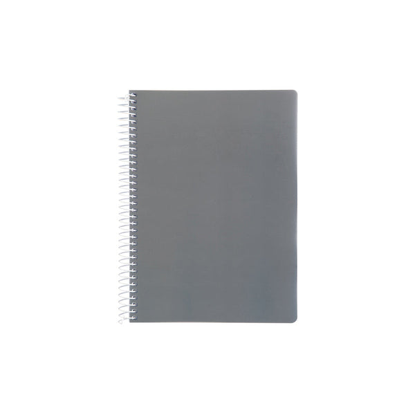 Caderno Espiral A5 120F 70G P Cinza Note!