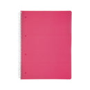 Caderno Espiral A4 120Folhas 70G Pautado Rosa Note!