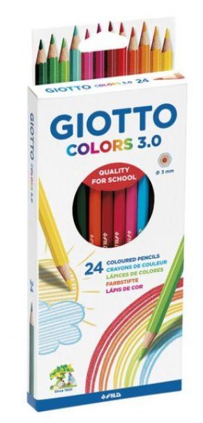 Lápis Cor Fila Colors 3.0 24 unidades Giotto