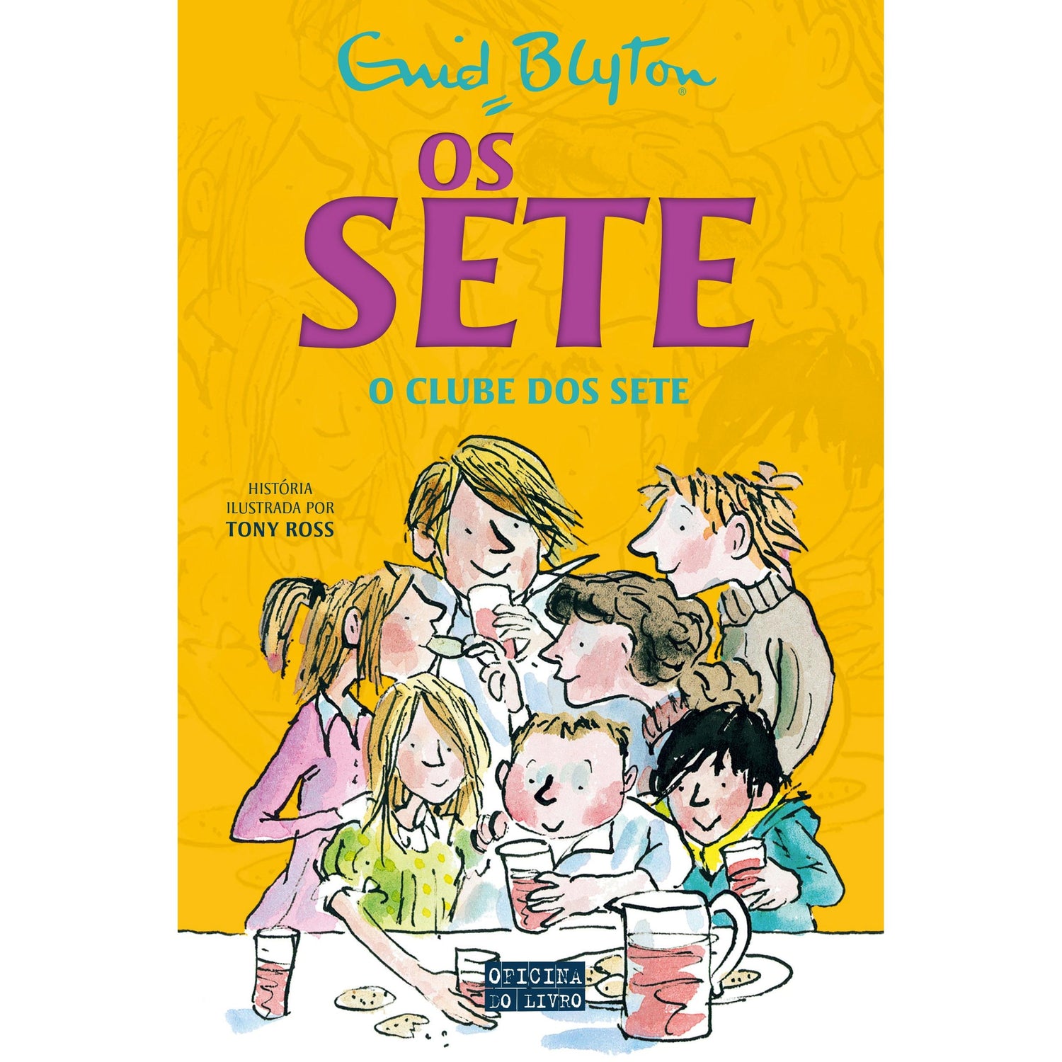O Clube dos Sete de Enid Blyton - Os Sete - Volume 1