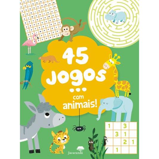 45 Jogos... com Animais! de Céline Potard e Christine Ponchon