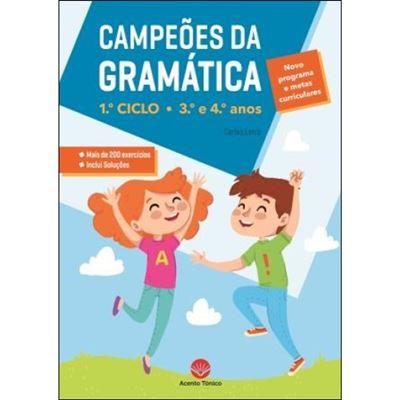 Campeões da Gramática - 1.º Ciclo - 3.º e 4.º Anos