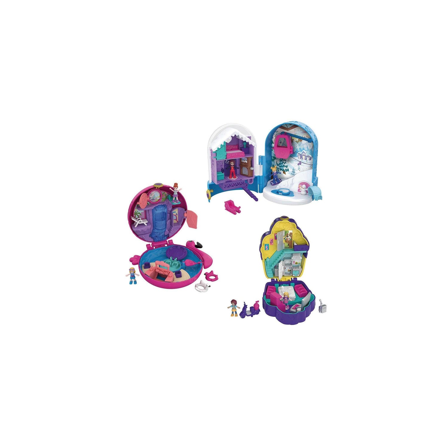 Polly Pocket - Boneca Mundos (artigo sortido)