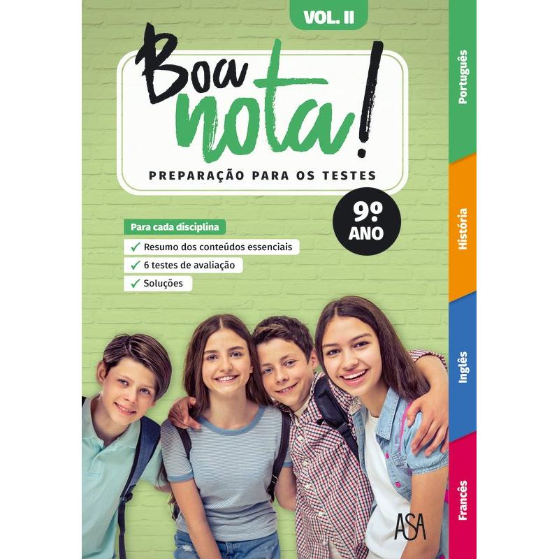 Boa Nota! Preparação para os Testes - 9º Ano (volume 2)