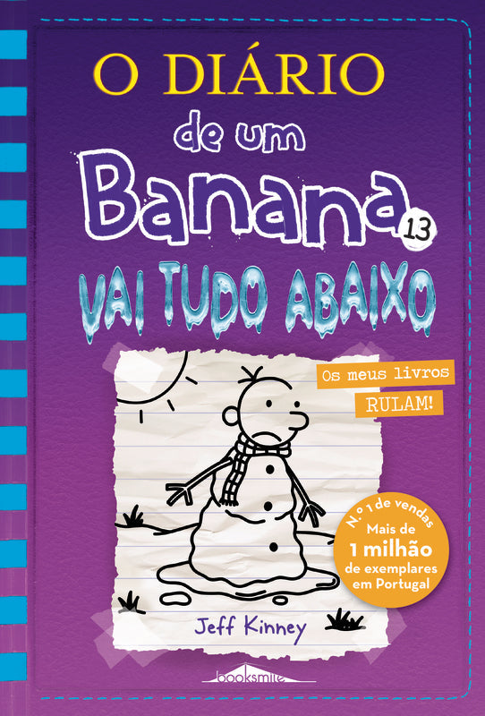 O Diário de um Banana N.º 13  de Jeff Kinney   Vai Tudo Abaixo