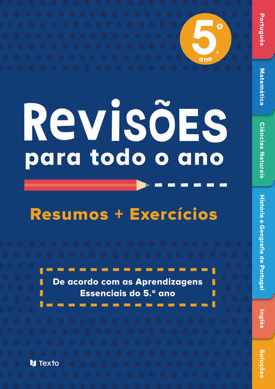 Revisões para Todo o Ano - 5.º Ano   Resumos + Exercícios