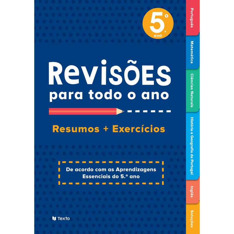 Revisões para Todo o Ano - 5.º Ano - Resumos + Exercícios