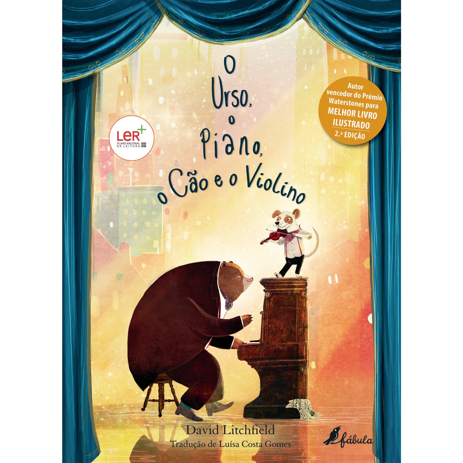 O Urso, o Piano, o Cão e o Violino de David Litchfield