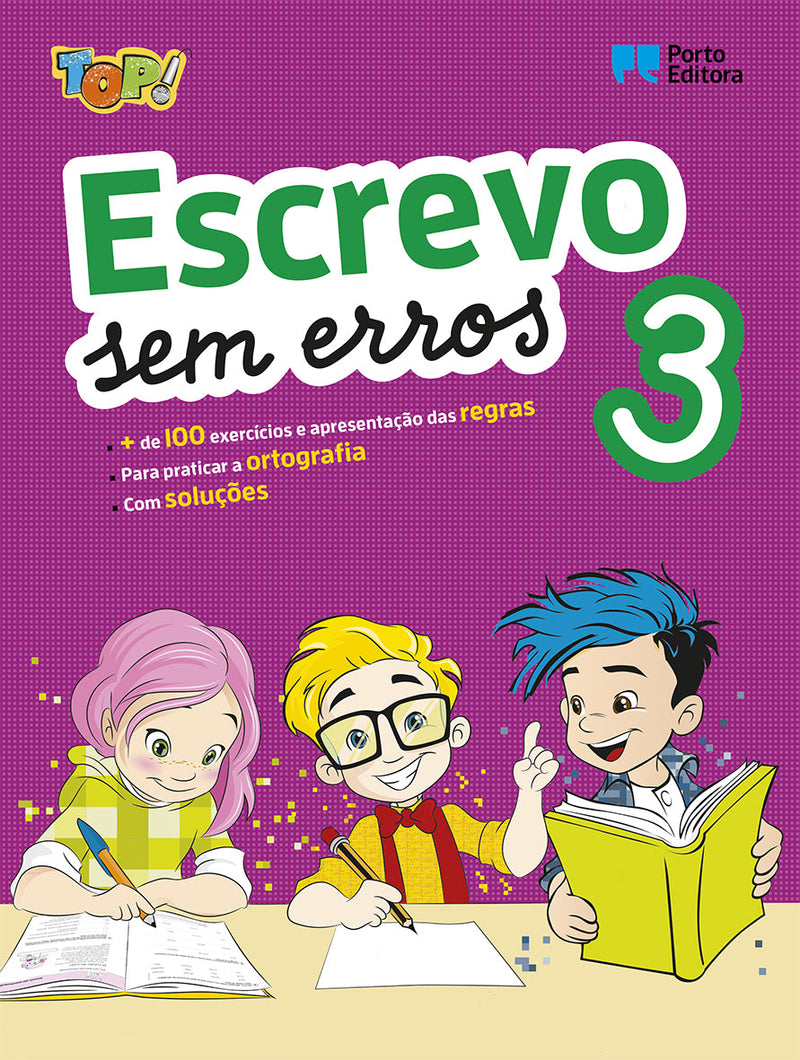 TOP! Escrevo sem Erros 3   Exercícios para Praticar a Ortografia