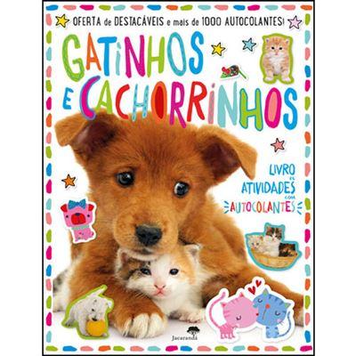 Gatinhos e Cachorrinhos - Livro de Atividades com Autocolantes de Dawn Machell