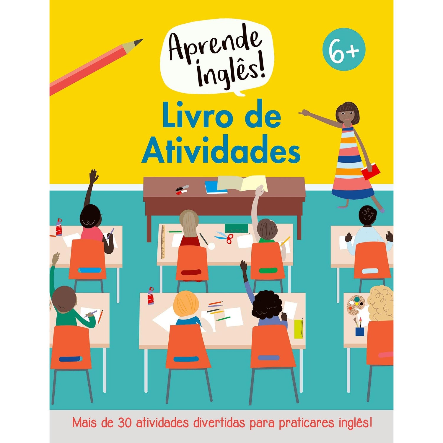 Aprende Inglês! Livro de Atividades de Sam Hutchinson