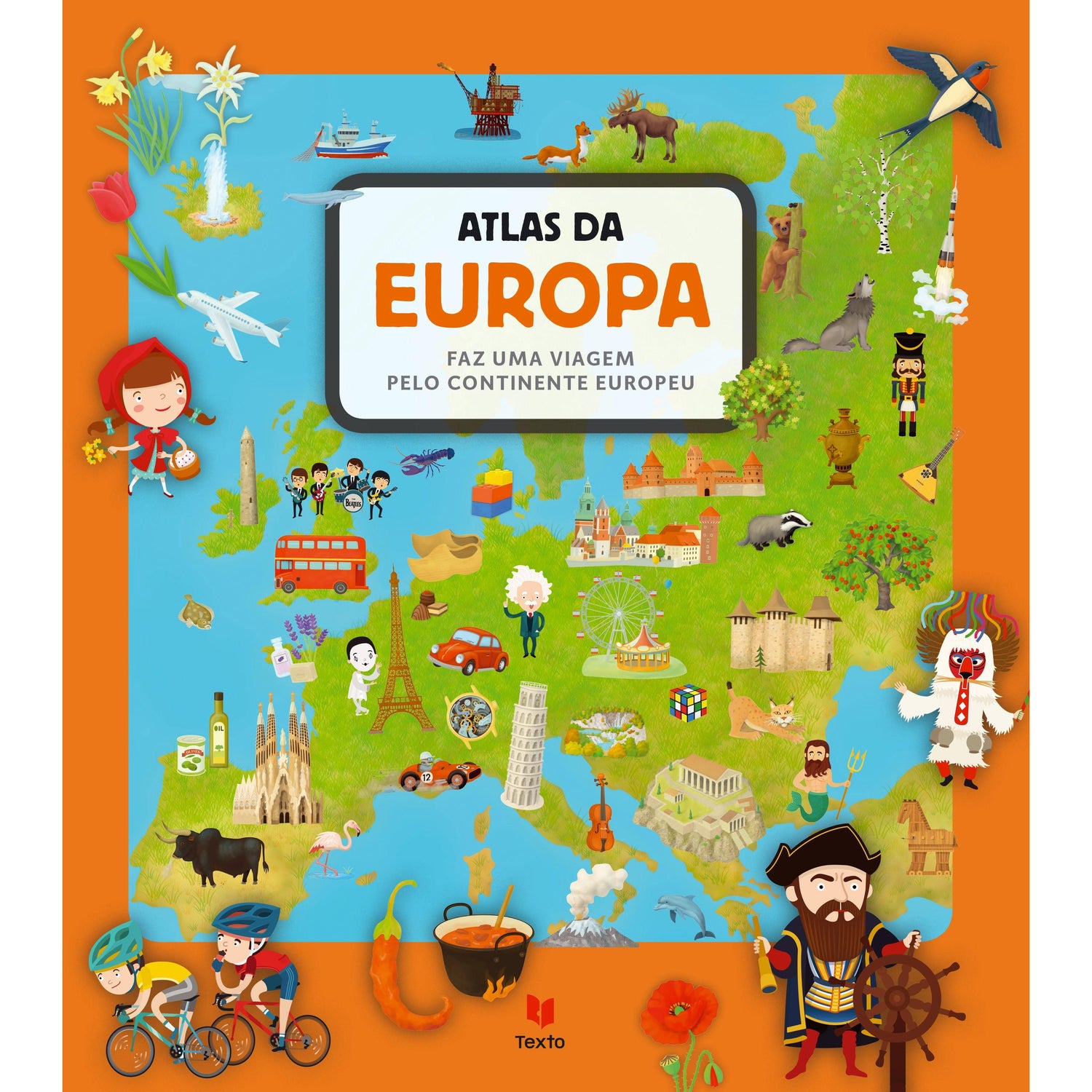 Atlas da Europa - Faz uma Viagem Pelo Continente Europeu