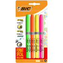 Marcadores Grip Pastel e Fluorescentes 8 unidades Bic