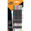 Marcador Intensity Fine Pastel 6 unidades Bic