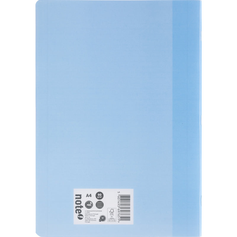 Caderno Agrafado A4 Flex 48 Folhas Pautado Pastel Note! (artigo sortido)