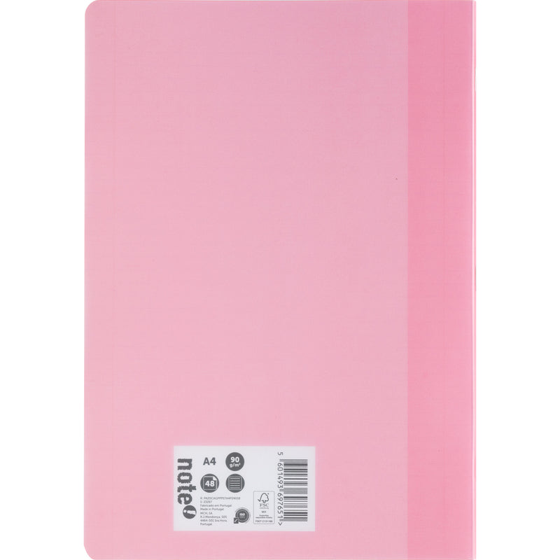 Caderno Agrafado A4 Flex 48 Folhas Pautado Pastel Note! (artigo sortido)
