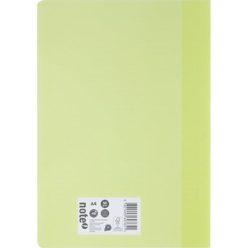 Caderno Agrafado A4 Flex 48 Folhas Pautado Pastel Note! (artigo sortido)