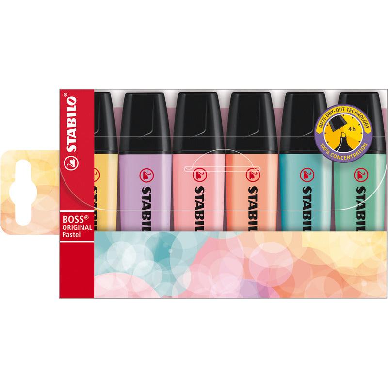 Sublinhador de Tinta Fluorescente Pastel