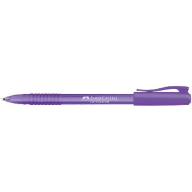 Esferográfica Colour 1mm Violeta Faber Castell