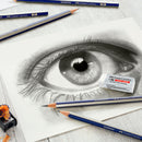 Conjunto 2 Lápis HB + Afia + Borracha Faber Castell