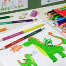 Lápis Cor 12 unidades + 3 Lápis Bicolor + Afia Faber Castell