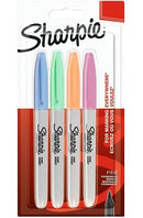 Marcador Permanente Fine Pastel 4 unidades Sharpie