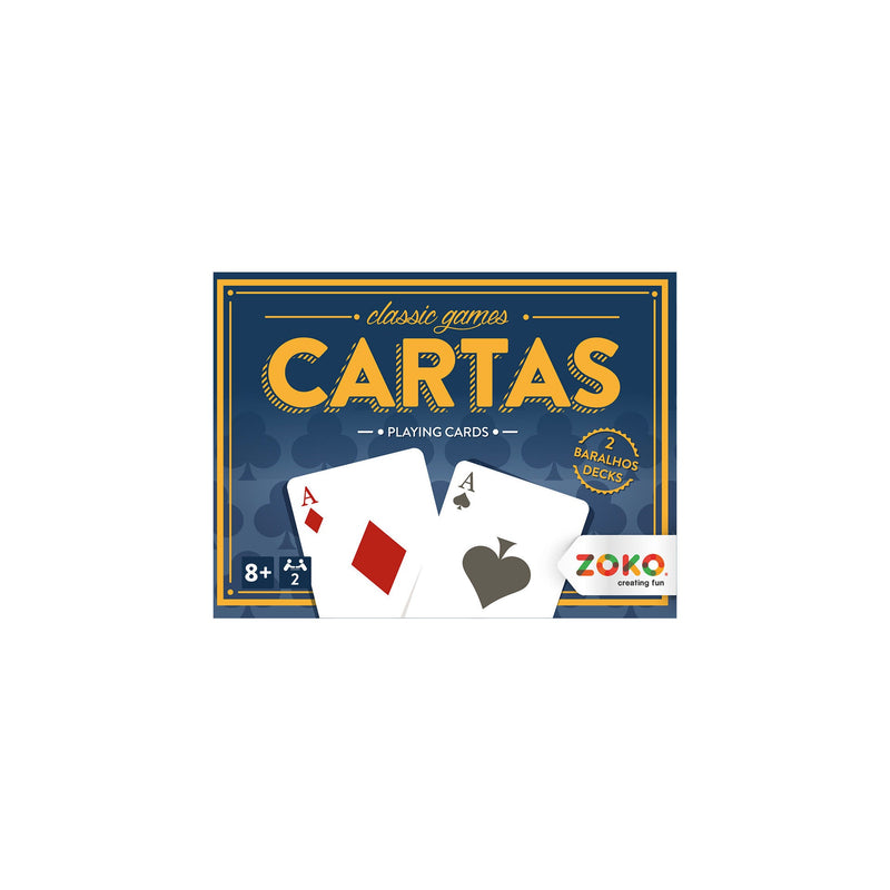 Zoko - Caixa 2 Baralhos Cartas