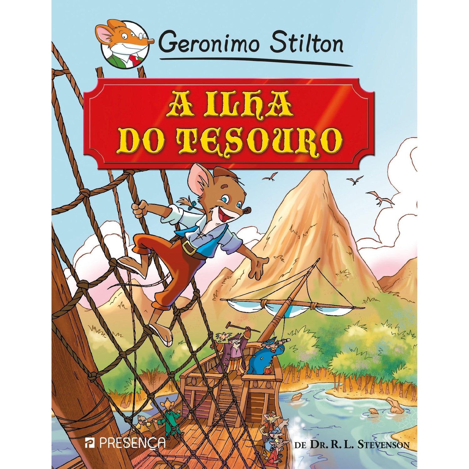 A Ilha do Tesouro de Dr. R. L. Stevenson de Geronimo Stilton