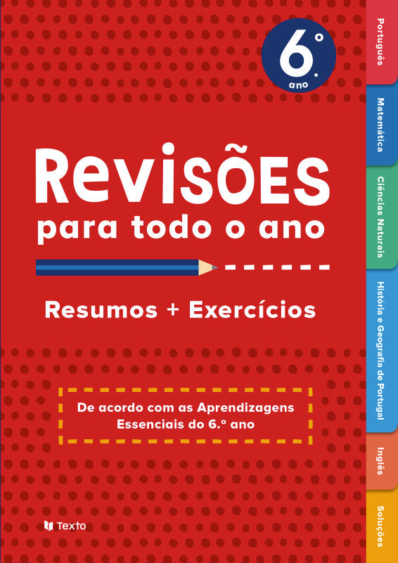 Revisões para Todo o Ano   Multidisciplinar 6º Ano