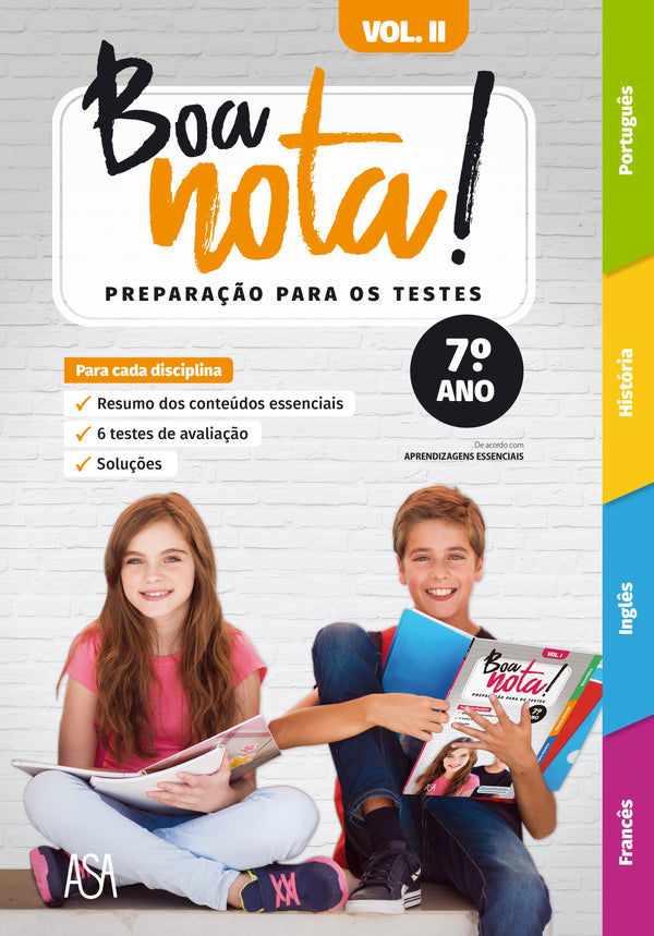 Boa Nota! Preparação para os Testes - 7º Ano (volume 2)