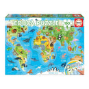 Geopuzzles - Mapa Mundo Educa