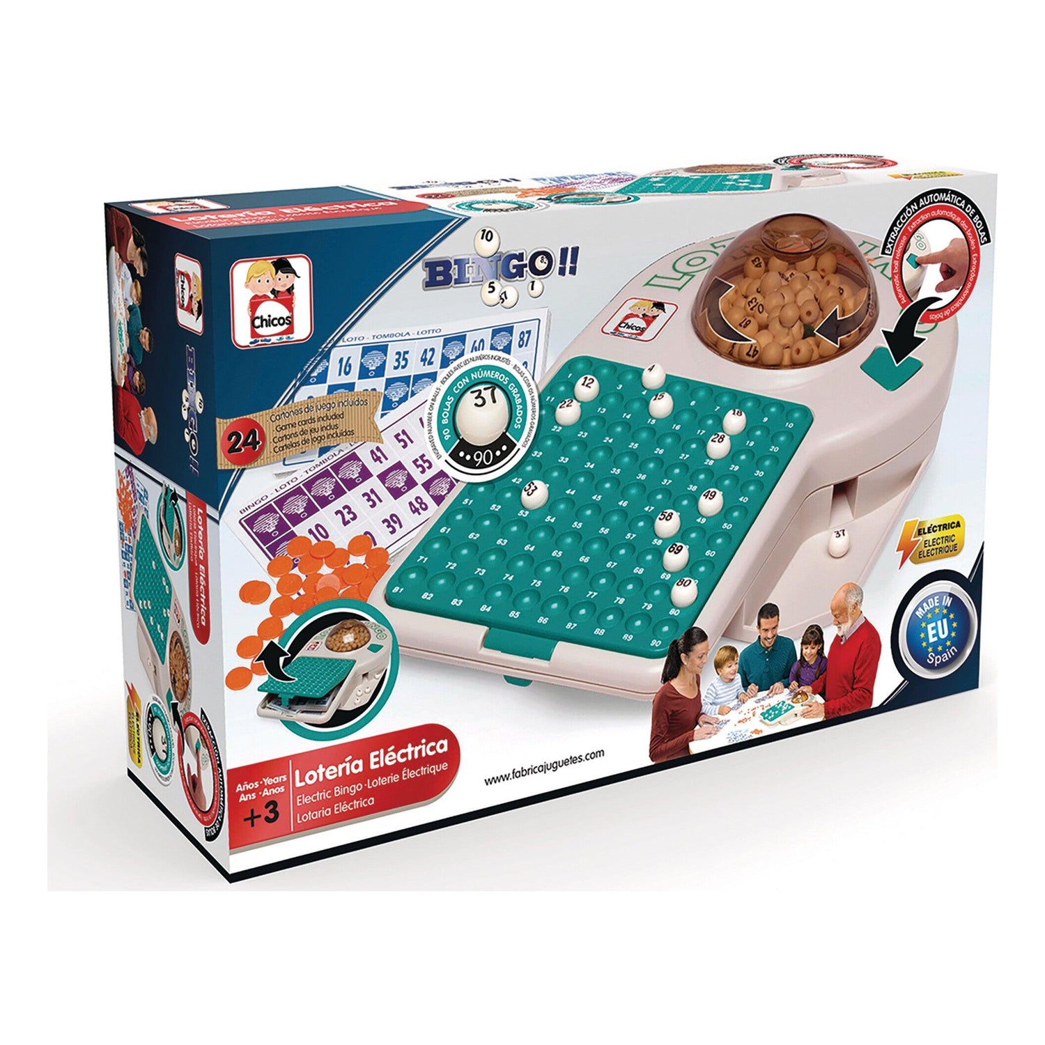 Chicos - Jogo Bingo Elétrico