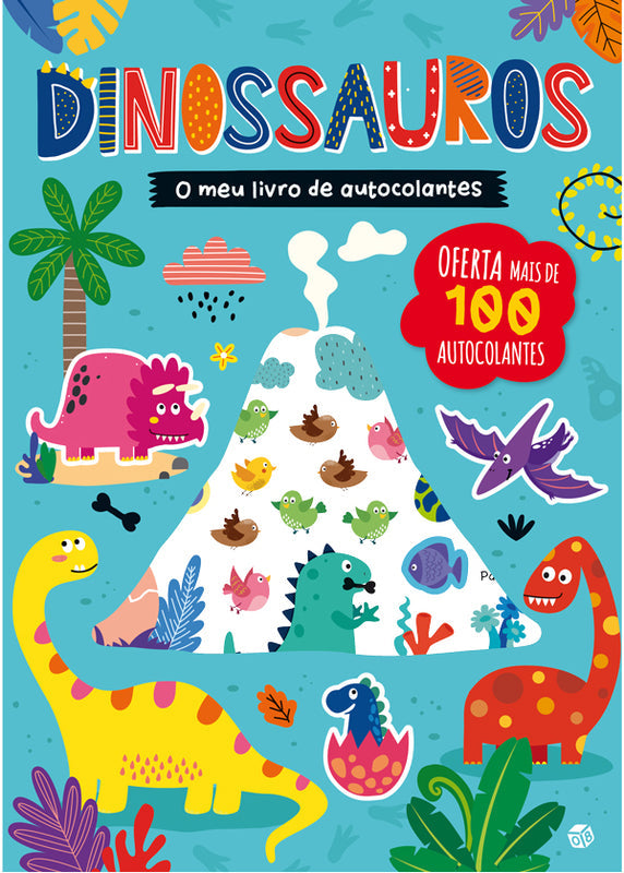 O Meu Livro Autocolantes - Dinossauros