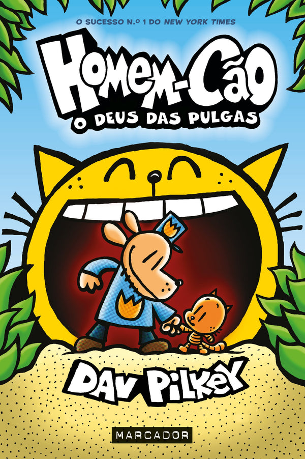 Homem-Cão - o Deus das Pulgas de Dav Pilkey