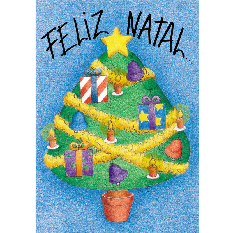 Postal Natal 12X17Cm Piui