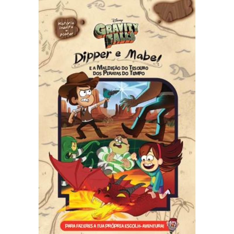Gravity Falls - Dipper e Mable e a Maldição do Tesouro dos Piratas do Tempo