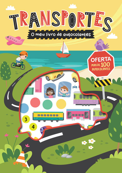 O Meu Livro Autocolantes - Transportes