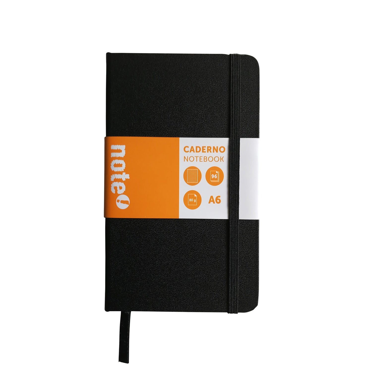 Caderno Agrafado com Elástico A6 Pontilhado Note!