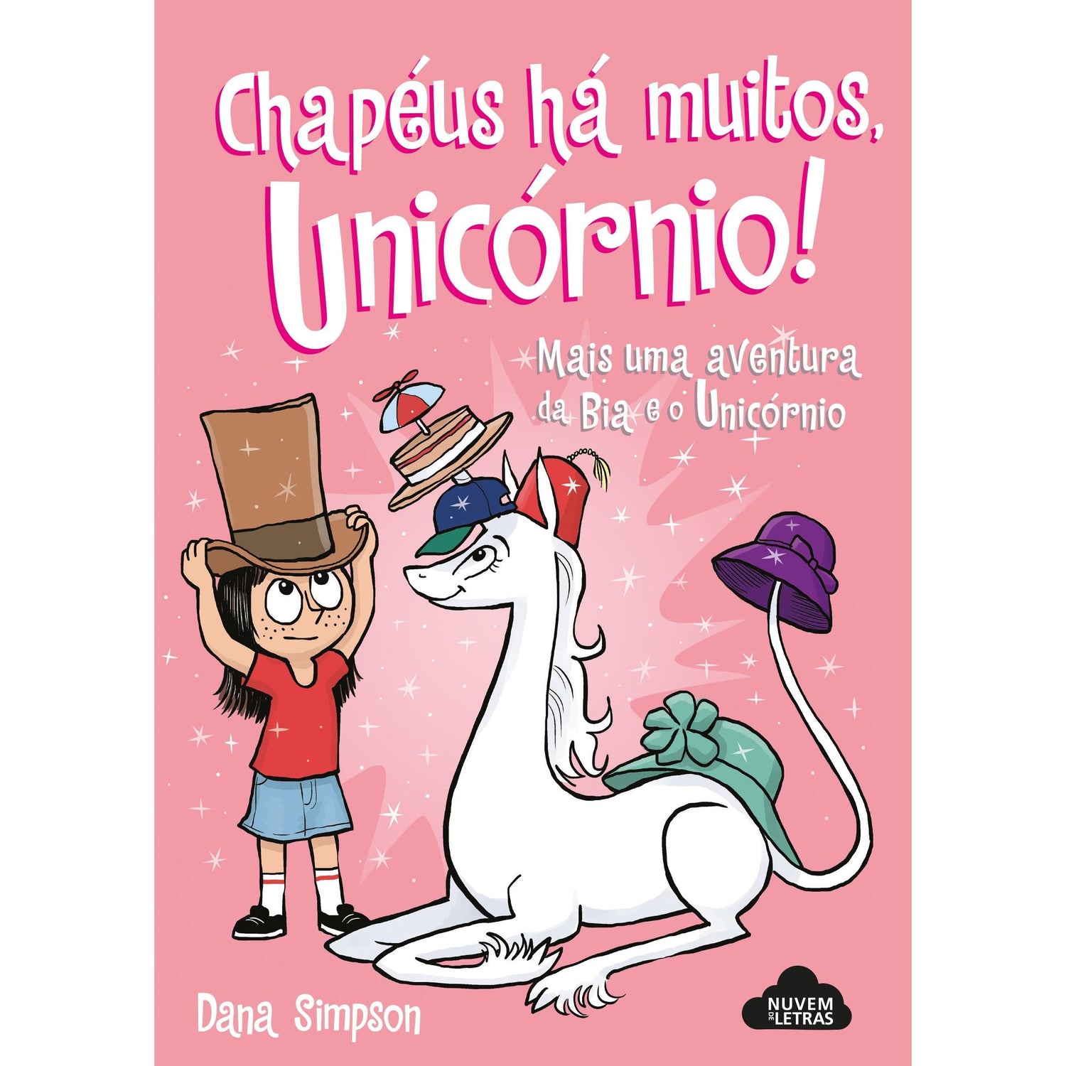 Bia e o Unicórnio - Chapéus Há Muitos, Unicórnio! de Dana Simpson - N.º 7