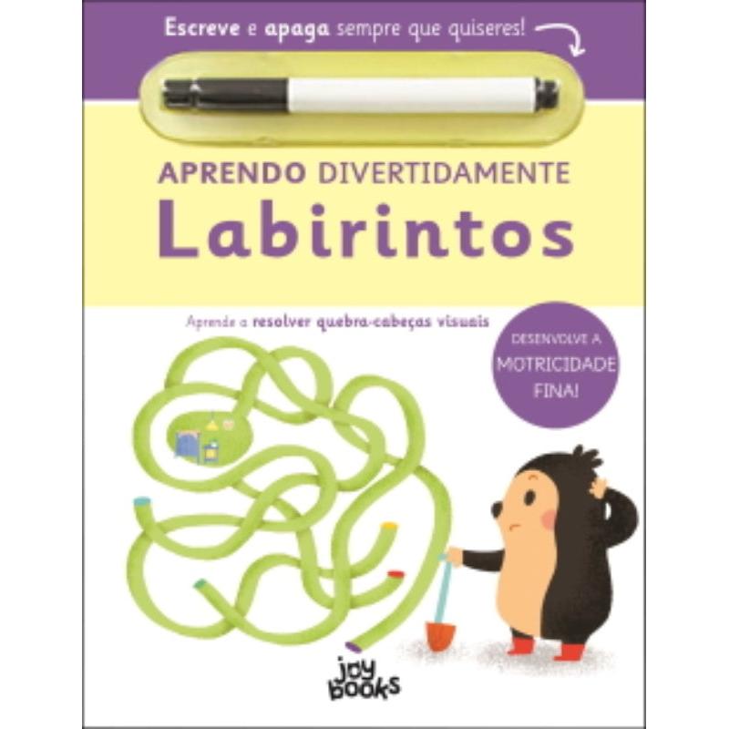 Aprendo Divertidamente - Labirintos de Elizabeth Golding - Aprende a Resolver Quebra-cabeças Visuais