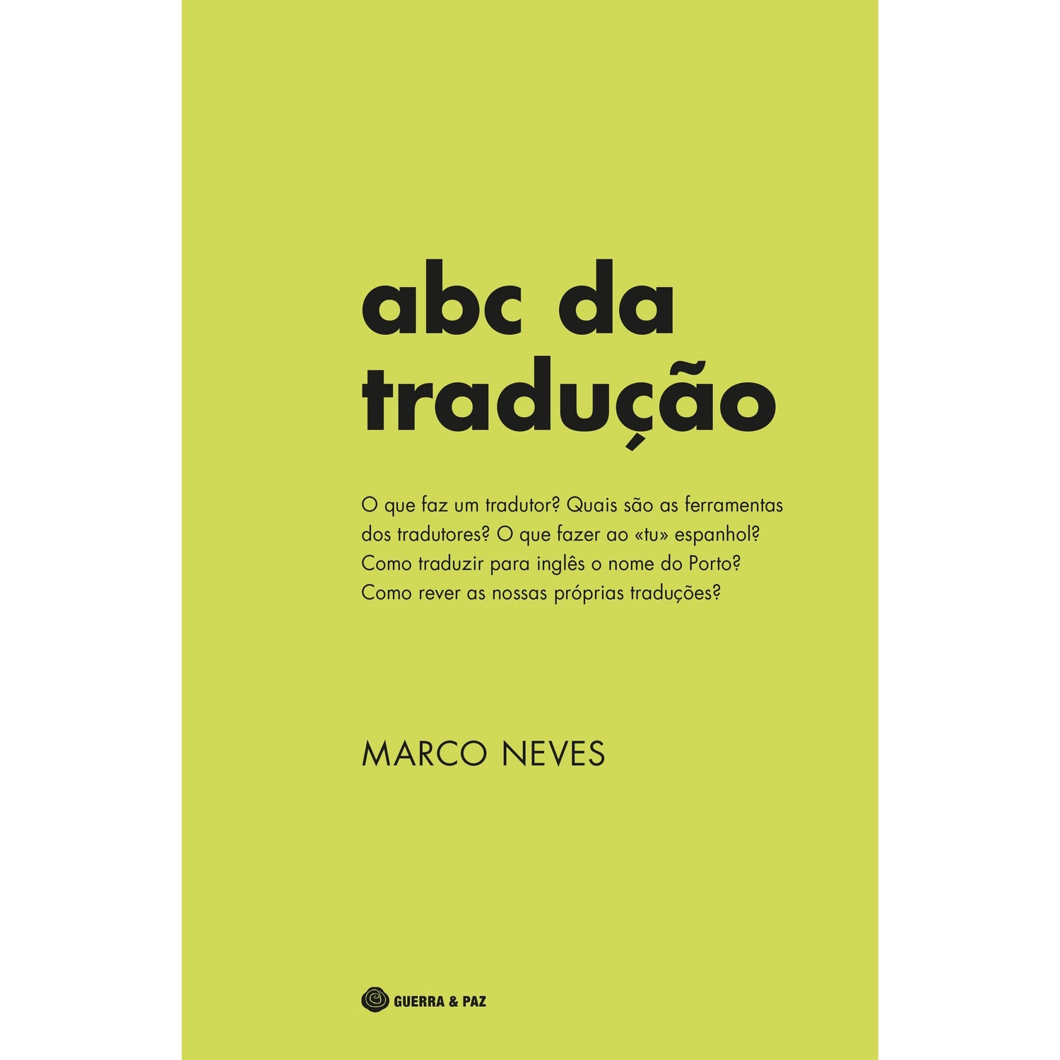 ABC da Tradução de Marco Neves