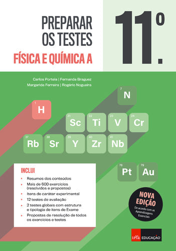 Prepara os Testes Fisíca e Quimíca 11º Ano