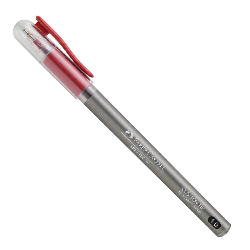 Esferográfica Speedx 1.0 Vermelho Faber Castell