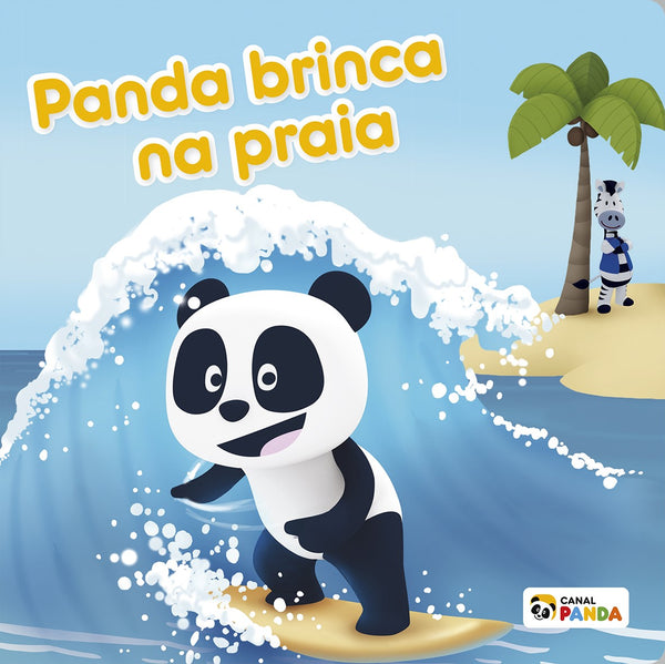 Canal Panda - Panda Brinca na Praia de Canal Panda
