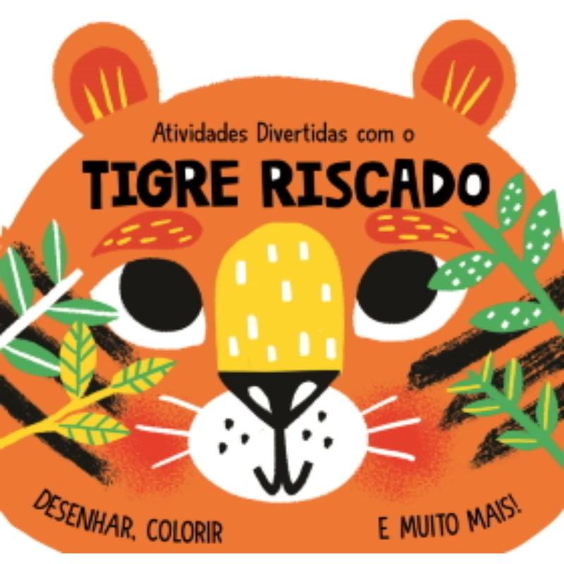 Atividades Divertidas com o Tigre Riscado de Emma Smith - Desenhar, Colorir e Muito Mais!