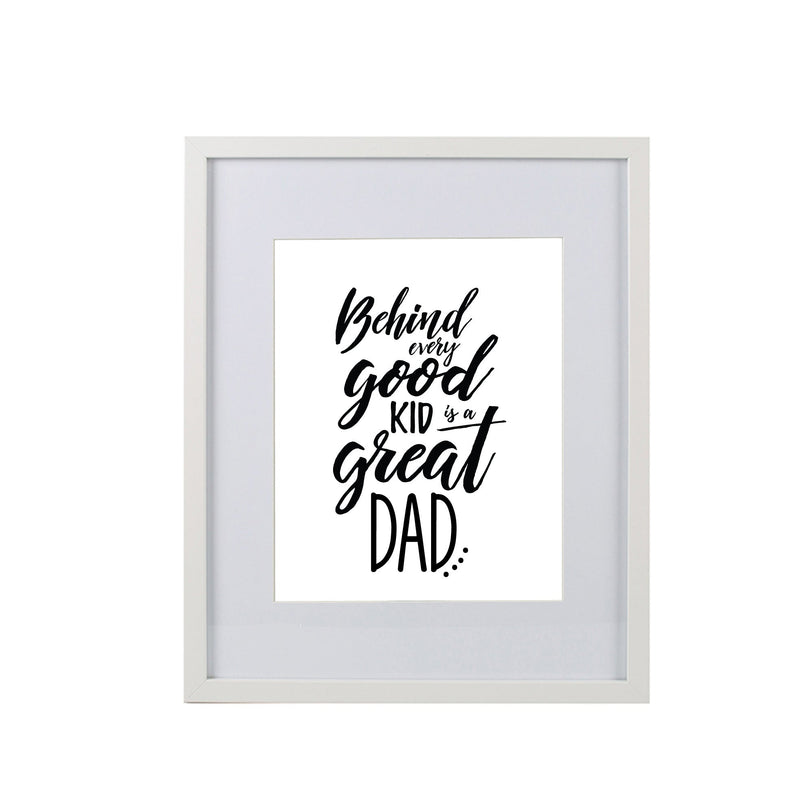 Facepaper "Great Dad"