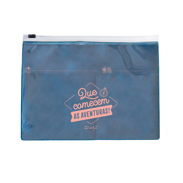 Porta-Documentos Viagem - Aventuras