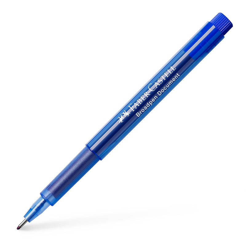 Marcador Fineliner Broadpen Azul