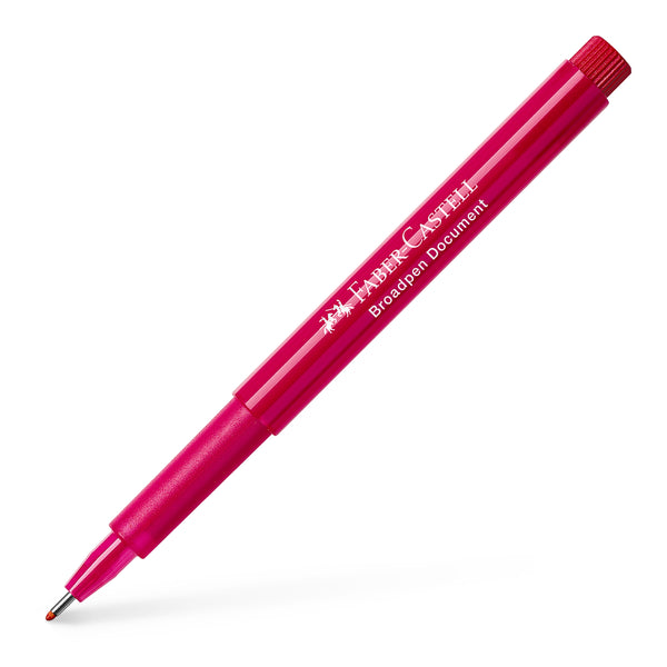 Marcador Fineliner Broadpen Vermelho