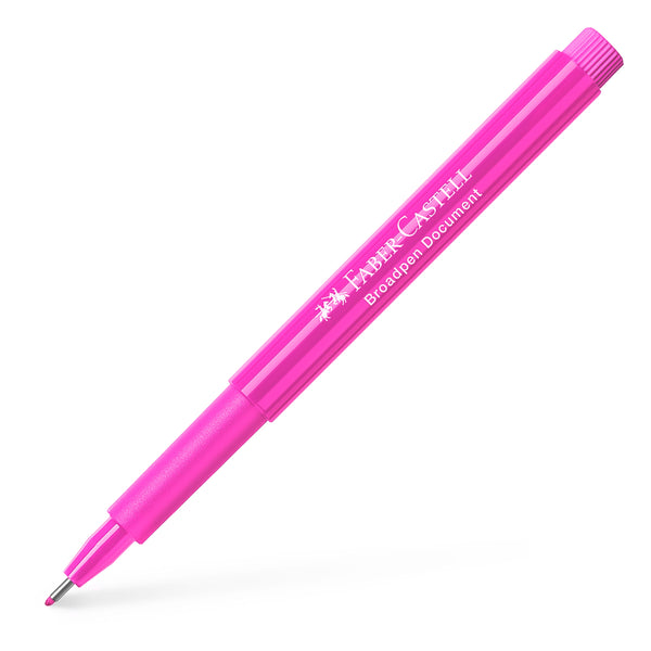 Marcador Fineliner Broadpen Rosa